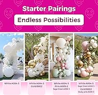 Vista 190 de Bezente Globos de látex verde lima para fiesta, paquete de 100 globos de color verde claro de 12 pulgadas, globos redondos de helio verde fruta