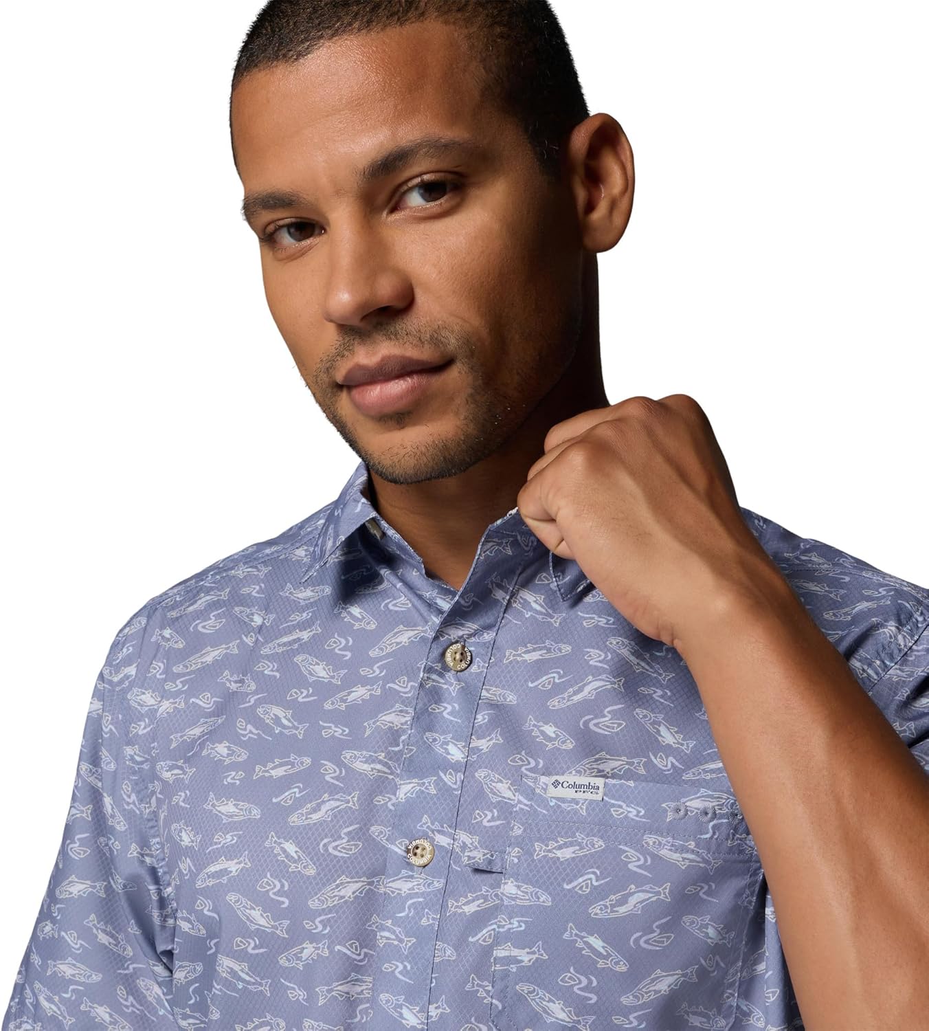 Columbia Men’s Super Slack Tide Camp Shirt Short Sleeve