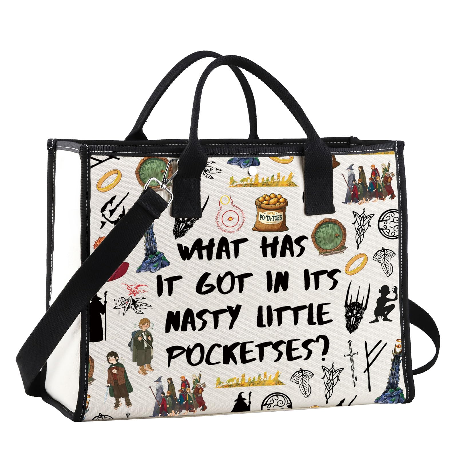 Lord Rings Makeup Bag Baggins Gift What Has It Got In Its Nasty Little Pockets Middle Earth Gifts (What Has TG1)