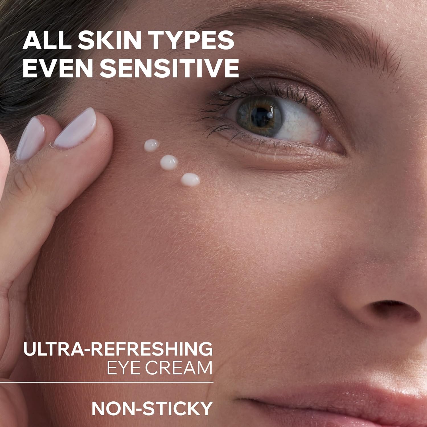 Uriage Eau Thermale Water Eye Cream With Hyaluronic Acid, Reduces Puffinesses & Dark Circles, Ultra-Refreshing Eye Care, Fragrance-Free, Ophthalmologically Tested - Image 3