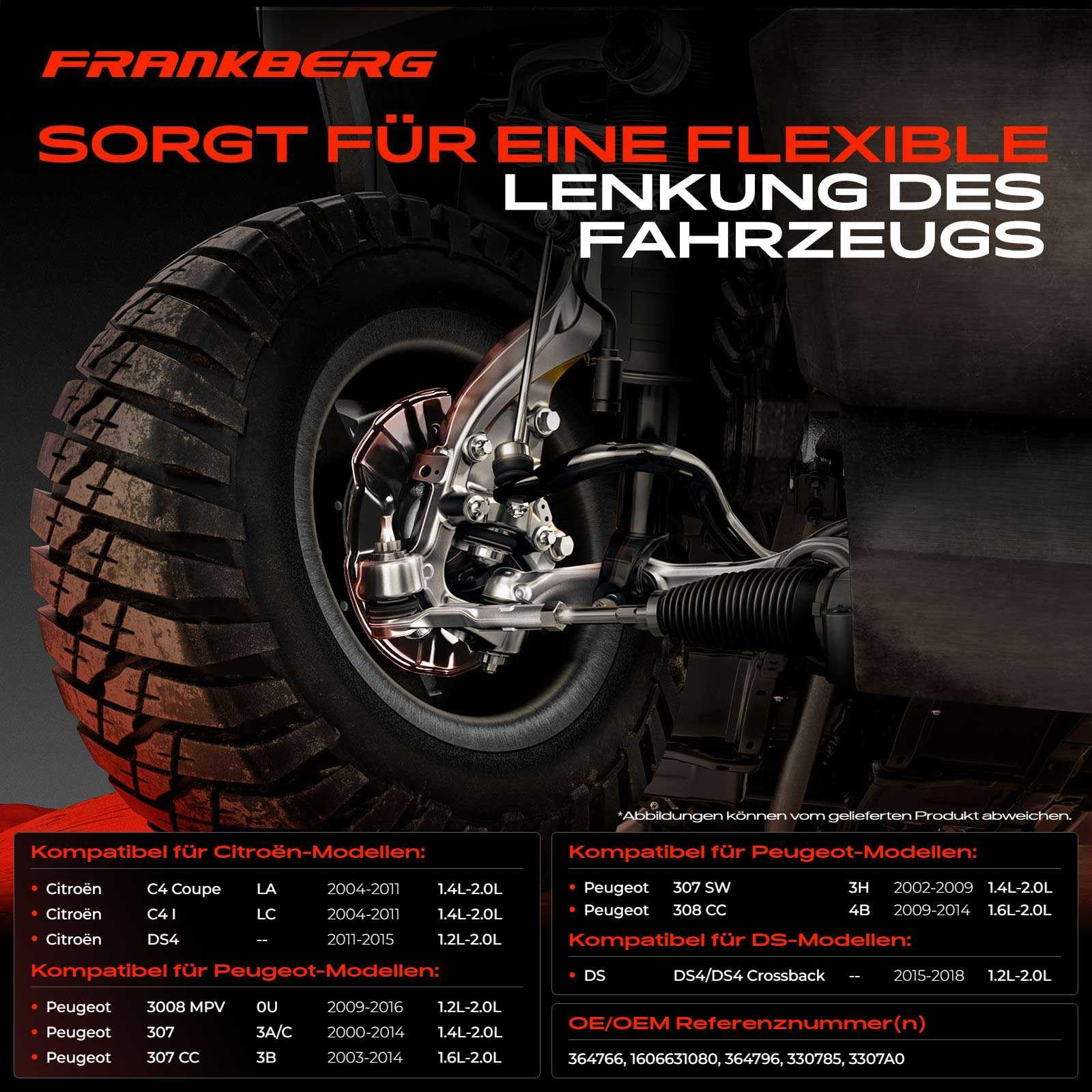 Cuscinetto Ruota Anteriore Sinistro Frankberg - Compatibile Con Citroën C3, Peugeot 207, 208 - Foto 3