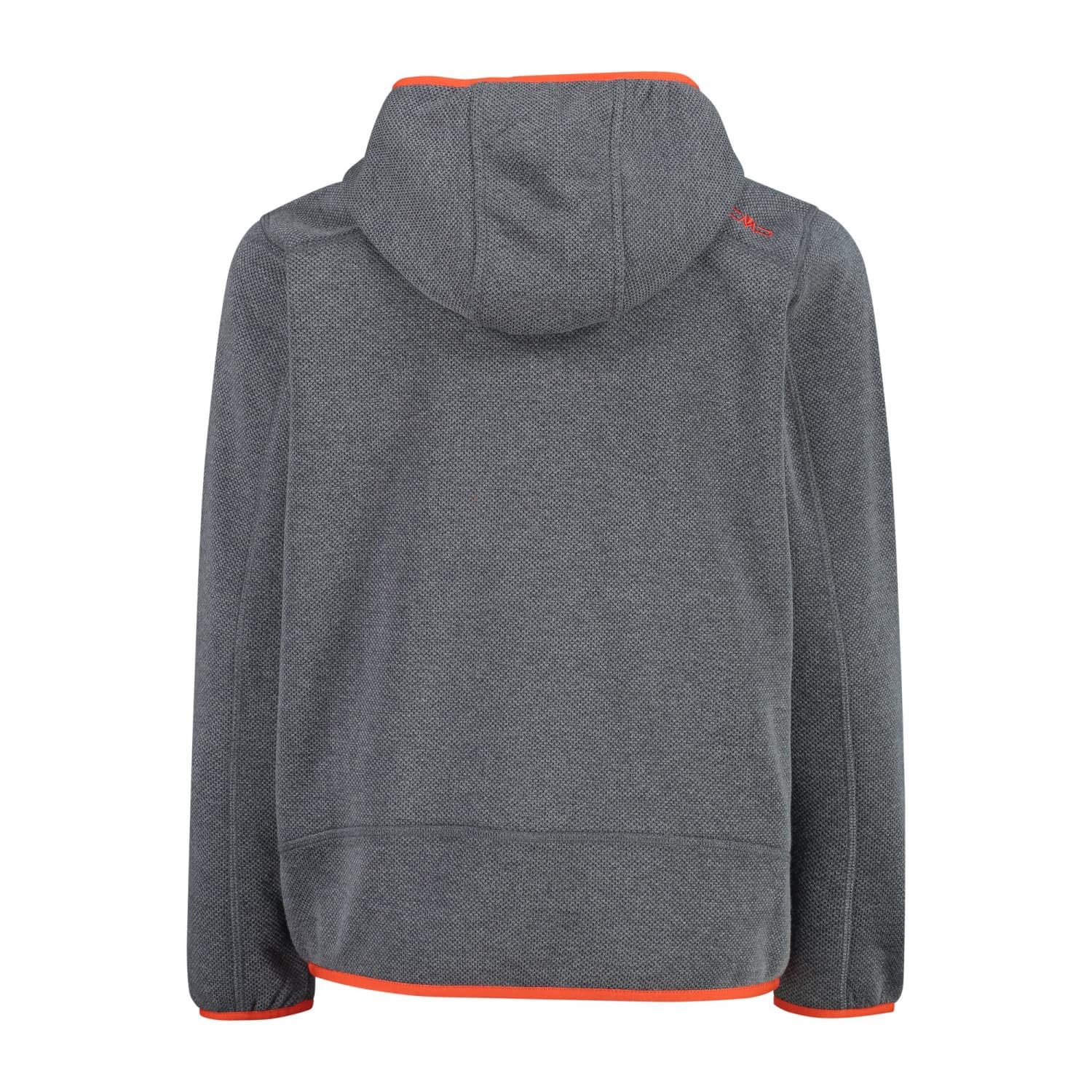 CMP Kurtka polarowa Uniseks - dzieci Dziecięca Kurtka Z Knit-tech Ze Stałym Kapturem - 3h60844