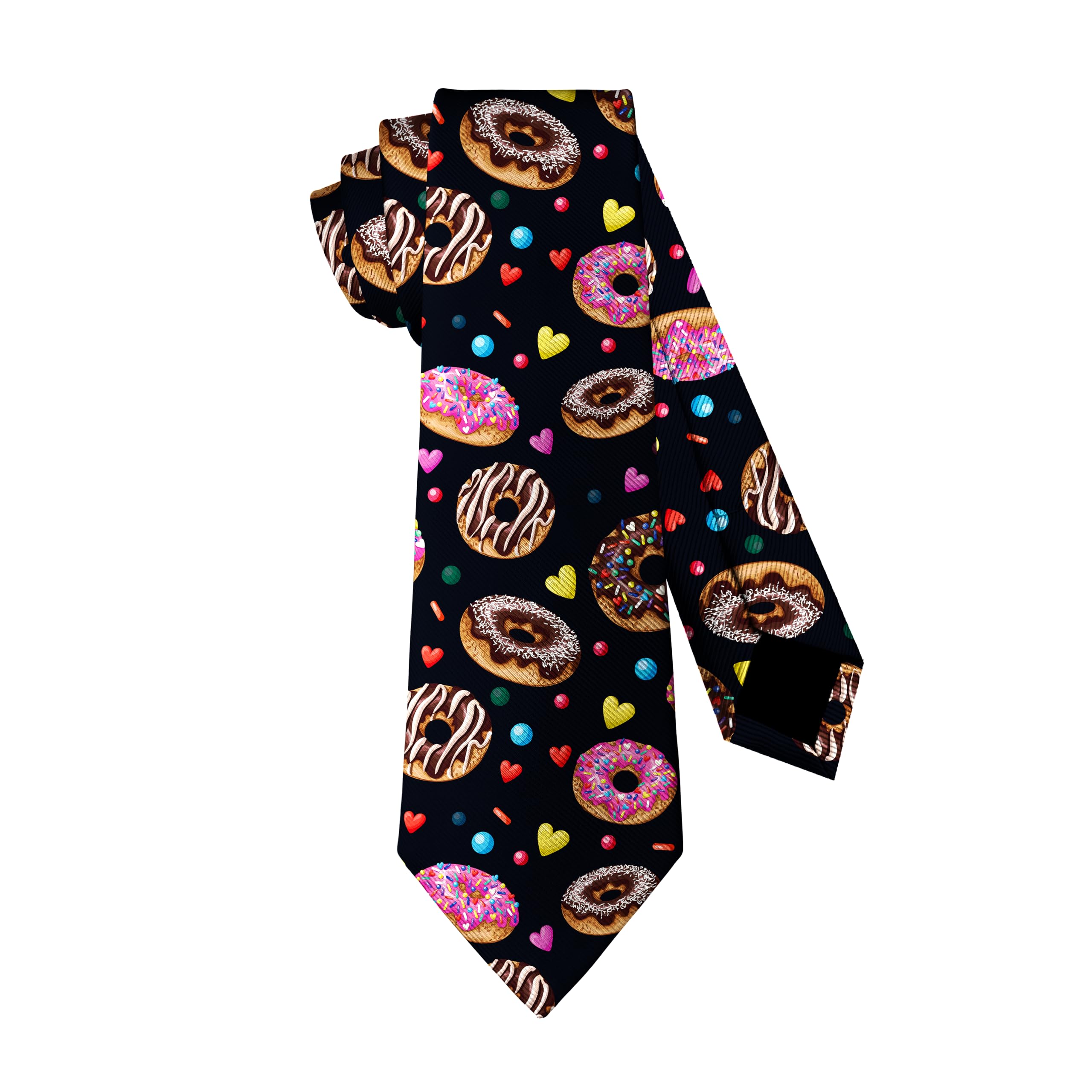 GuhothliMen's Novelty Tie Funny Necktie For Mens Wedding Party Work Casual Holiday Party