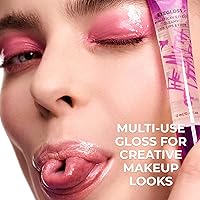 Vista 2 de Lamel The Myth of Utopia KIT - Brillo de labios - Base de brillo de ojos para todos los tonos - Glimmer - Para cara y cuerpo - Paleta de sombras