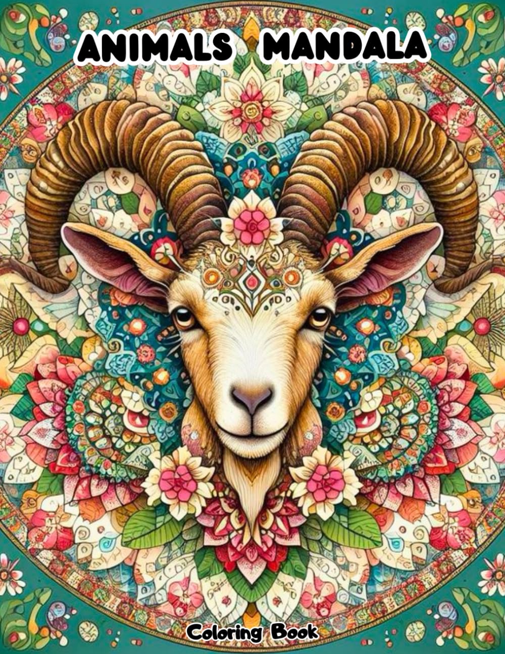 Wildlife Art Therapy: Intricate Mandala Patterns for Stress Relief and Calm