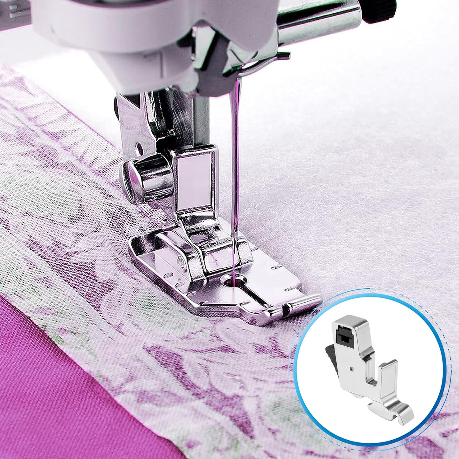 FIKLOTA Snap On Low Shank Adapter Presser Foot Holder for Singer, Brother, Janome, Juki, Babylock, Elna, Kenmore, White, Necchi, Simplicity, New Home, Euro-Pro and More Sewing Machines