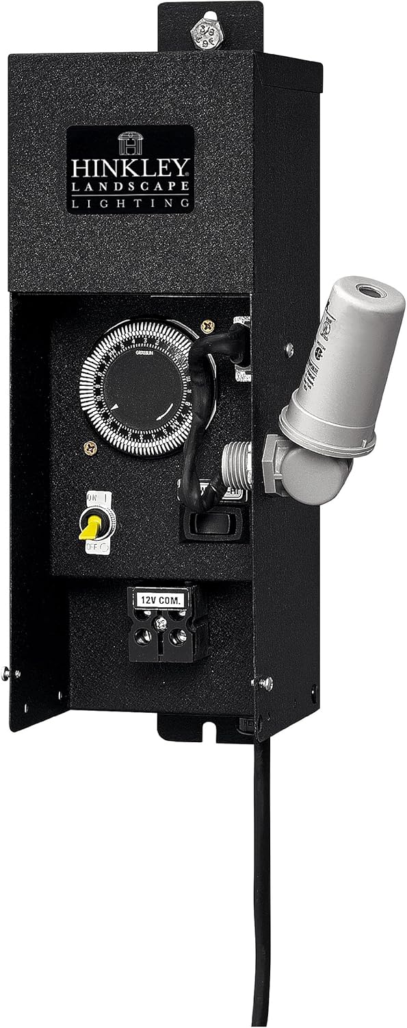 Hinkley Lighting 0150TR 12 Volt Transformer with Photo Cell and Timer
