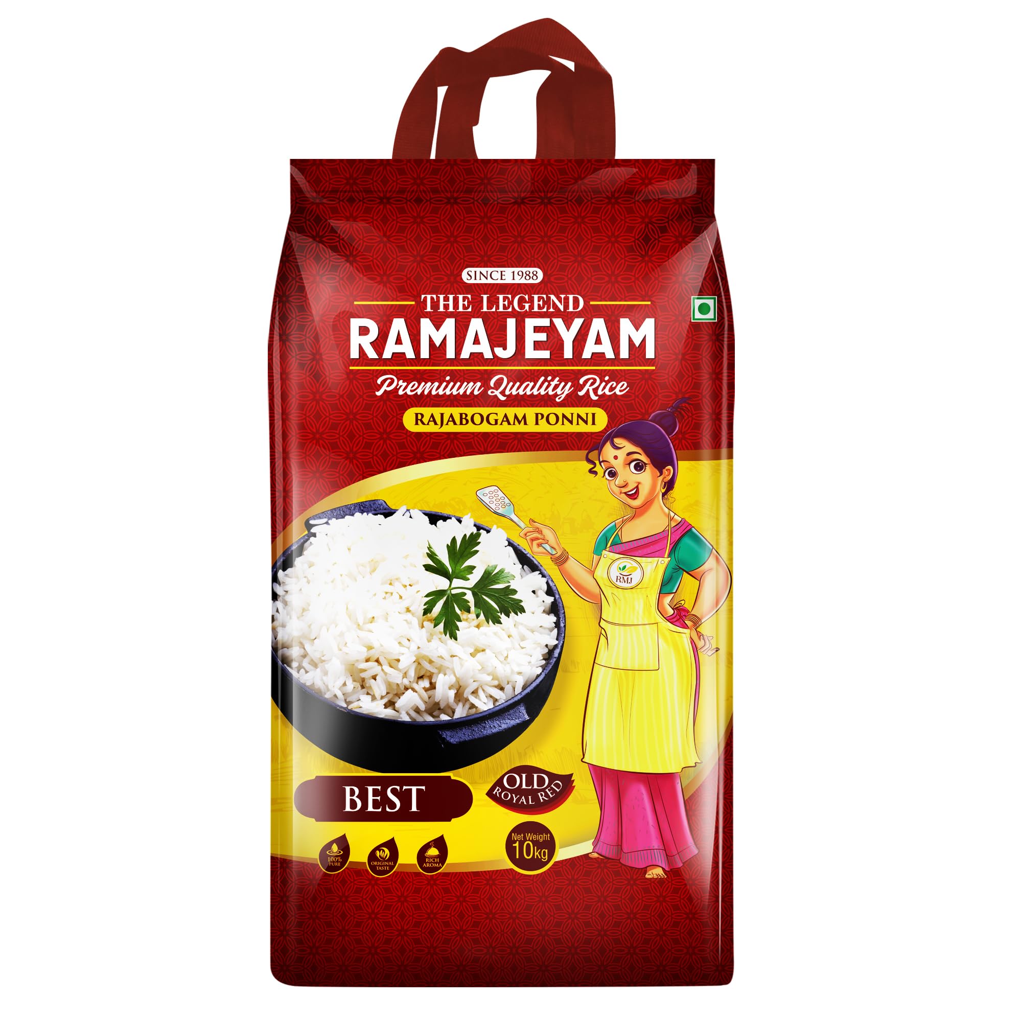 VIP Special Ponni Boiled Rice 10Kg (B0D8SVQVYR) Amazon Price History, Amazon Price Tracker