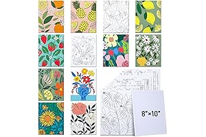 Tinlade Predrawn Canvases, Unleash Your Creativity