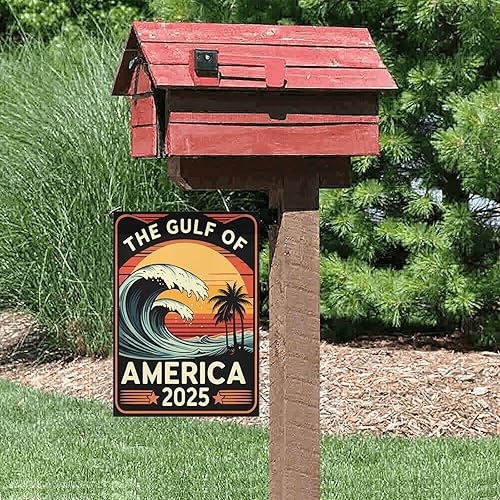 Miniatura 4 de Banderas inspiradoras del Golfo de América 2025 para porche