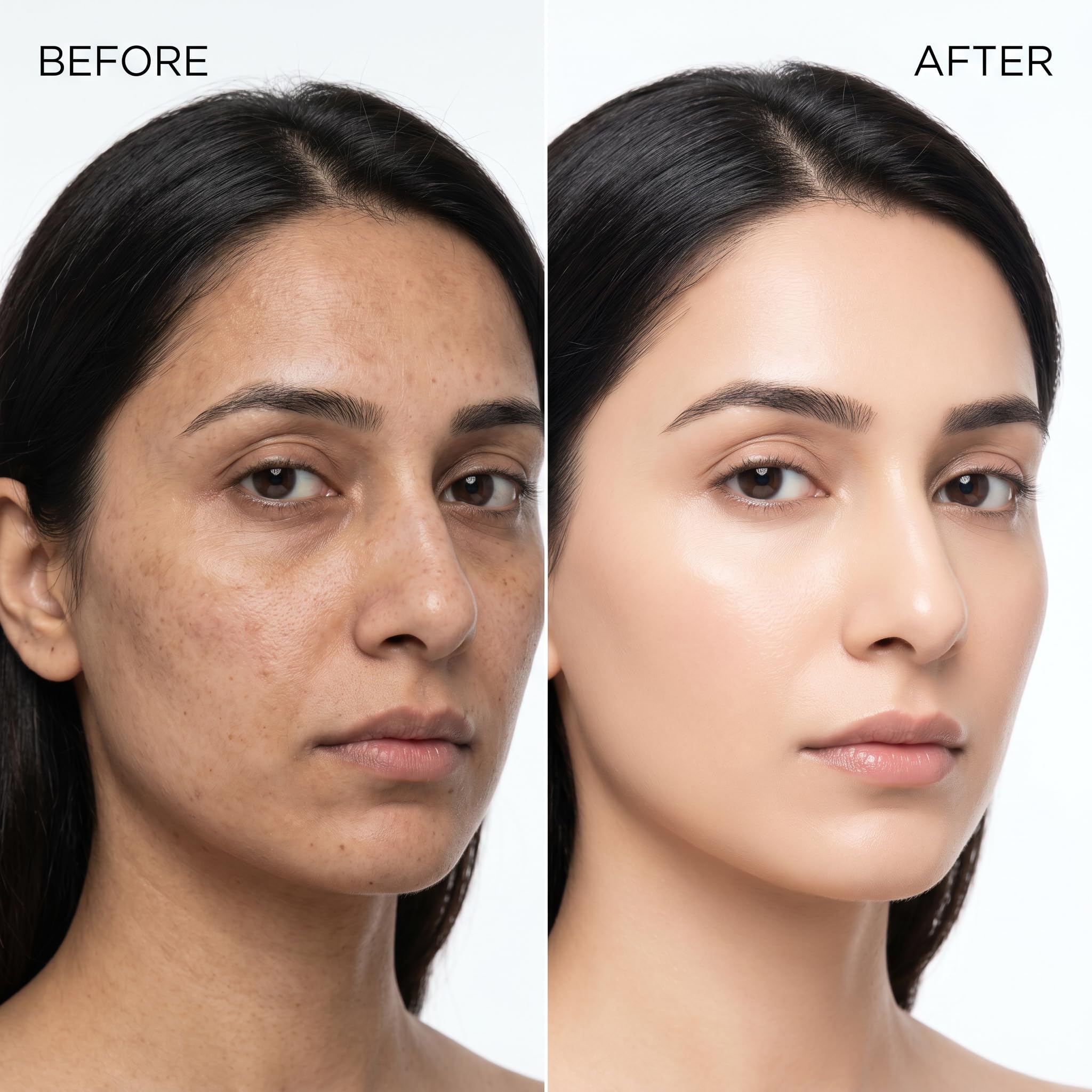 GloWhite Herbals Advance Skin Whitening Bleach For Face | 1st Dermatologically Tested No-Itching Gentle Bleach For Women | Enriched With Milk Protein & Whitening Peptides | With Pre Cream & Post Serum | 410g 1