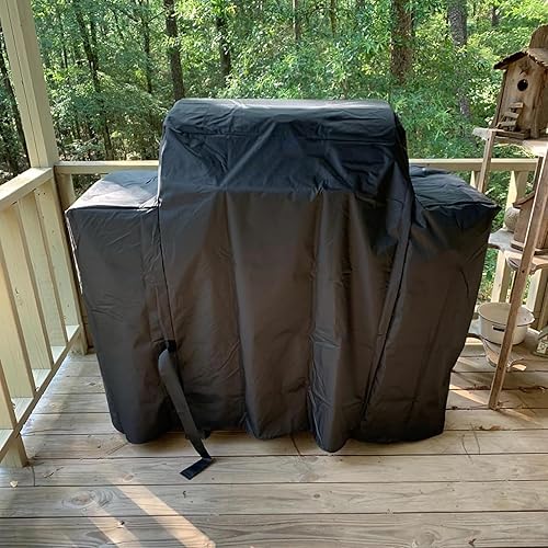 Vista 57 de Funda para parrilla Traeger Ranger, para parrilla Traeger Scout, para parrilla Blackstone de 17 pulgadas, accesorios de cubierta de parrilla