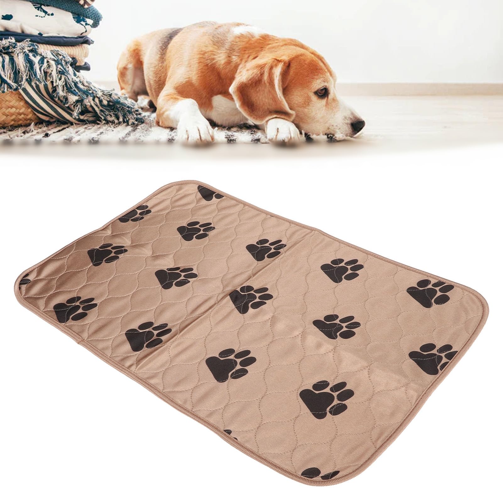 Reusable Puppy Pads, Absorbent No Leaking Quick Dry Potty Training Pads, Puppy Training Pads for Home Playpens, Crates