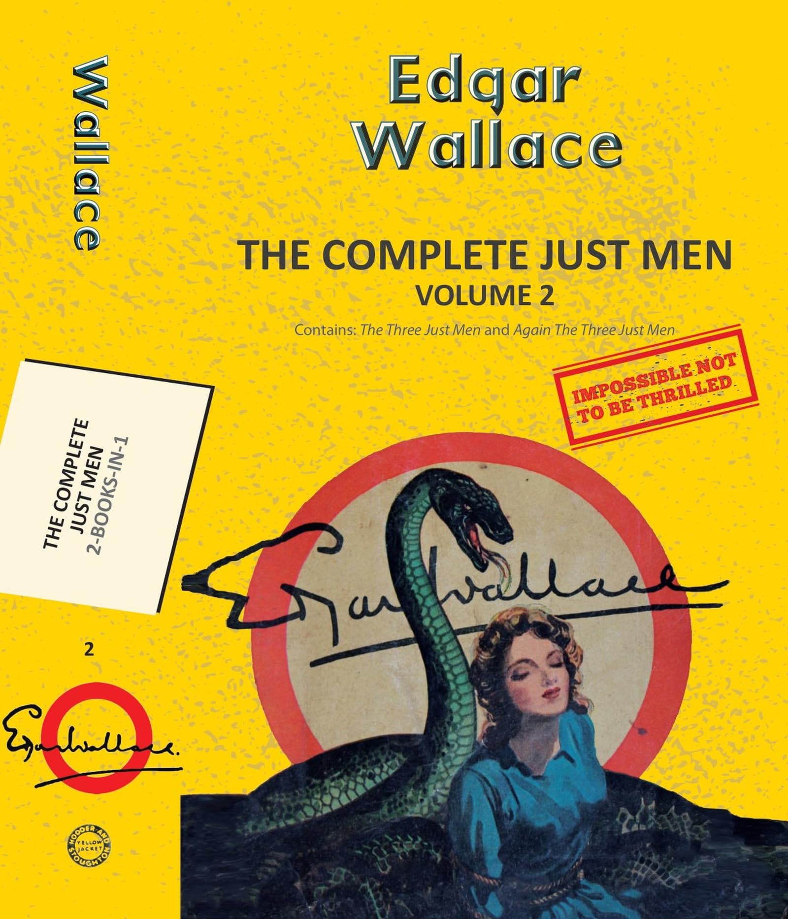 The Complete Just Men Volume 2 by Edgar Wallace PAPERBACK 9789357311724