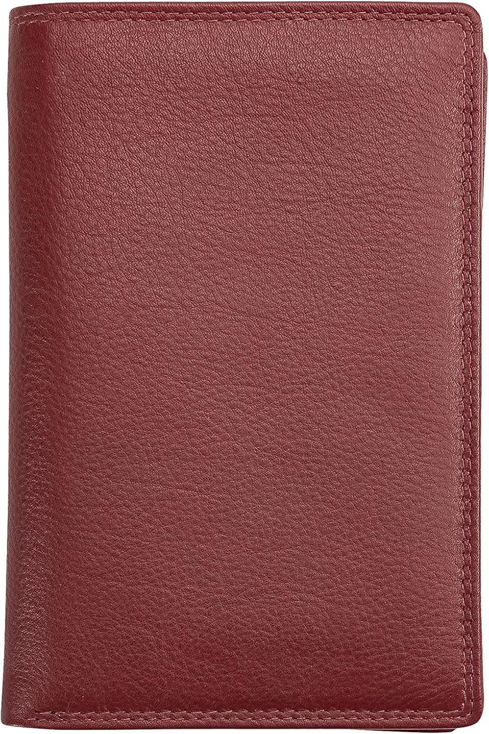Josephine Osthoff 941 Étui Pour Passeport, Format Portrait, En Cuir, Pour Femme, Grande Poche Pour Carte D'identité, Protection RFID, Sans Compartiment à Monnaie (941), Marine, Maße: Nur Ca. 11,8 Cm