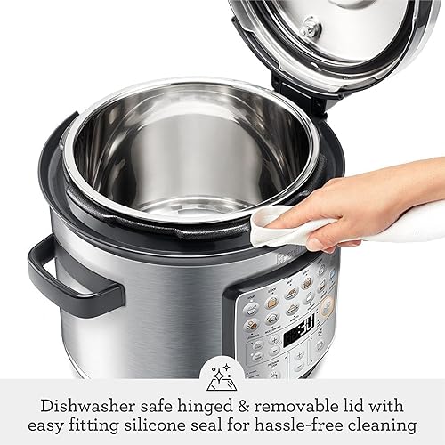 Miniatura 6 de Breville la olla de cocción lenta Fast Slow GO, BPR680BSS, acero inoxidable cepillado