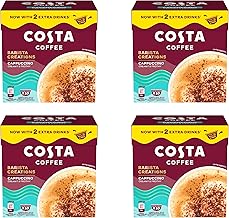 COSTA COFFEE CAPPUCCINO PODS 4 PACKS (CAPPUCCINO 10 CAPSULES)