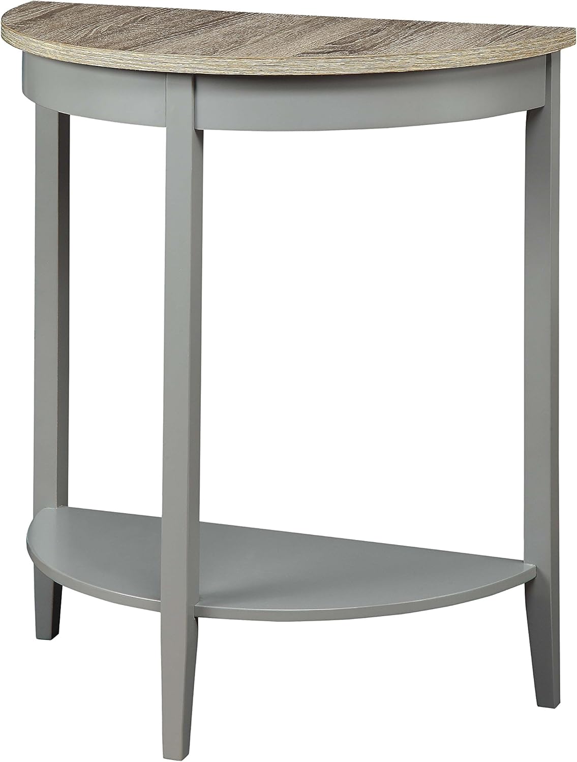 ACME Justino Console Table Gray Oak & Gray Home & Kitchen
