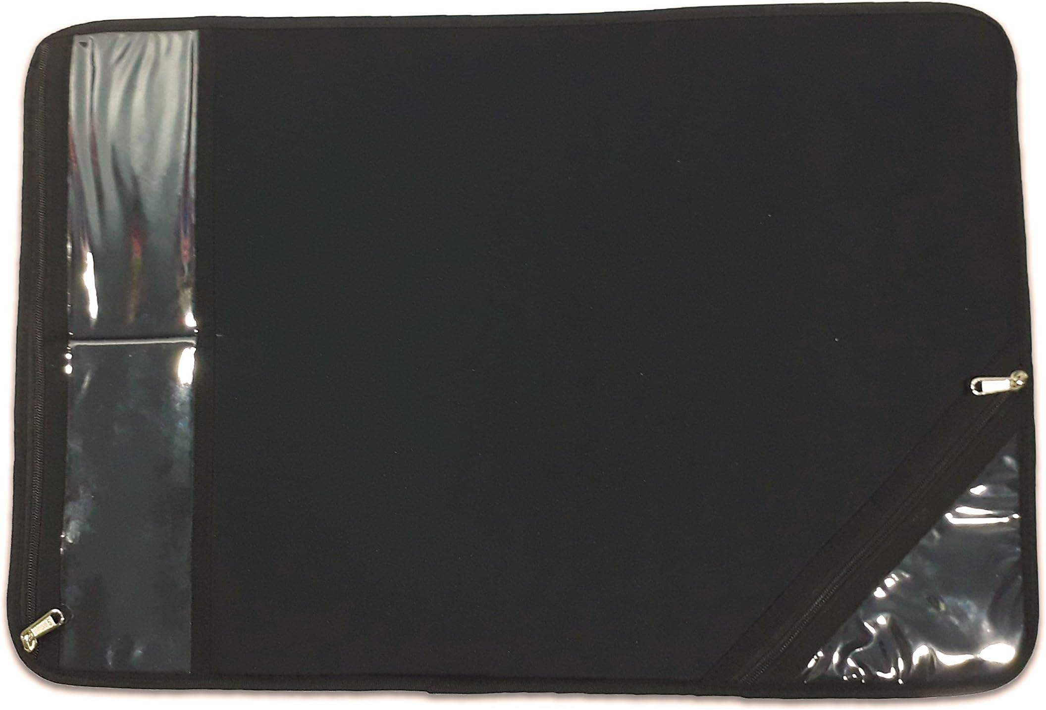 RC Car Pit Mat Black Deluxe. Includes compartments for Tools, Screws and More