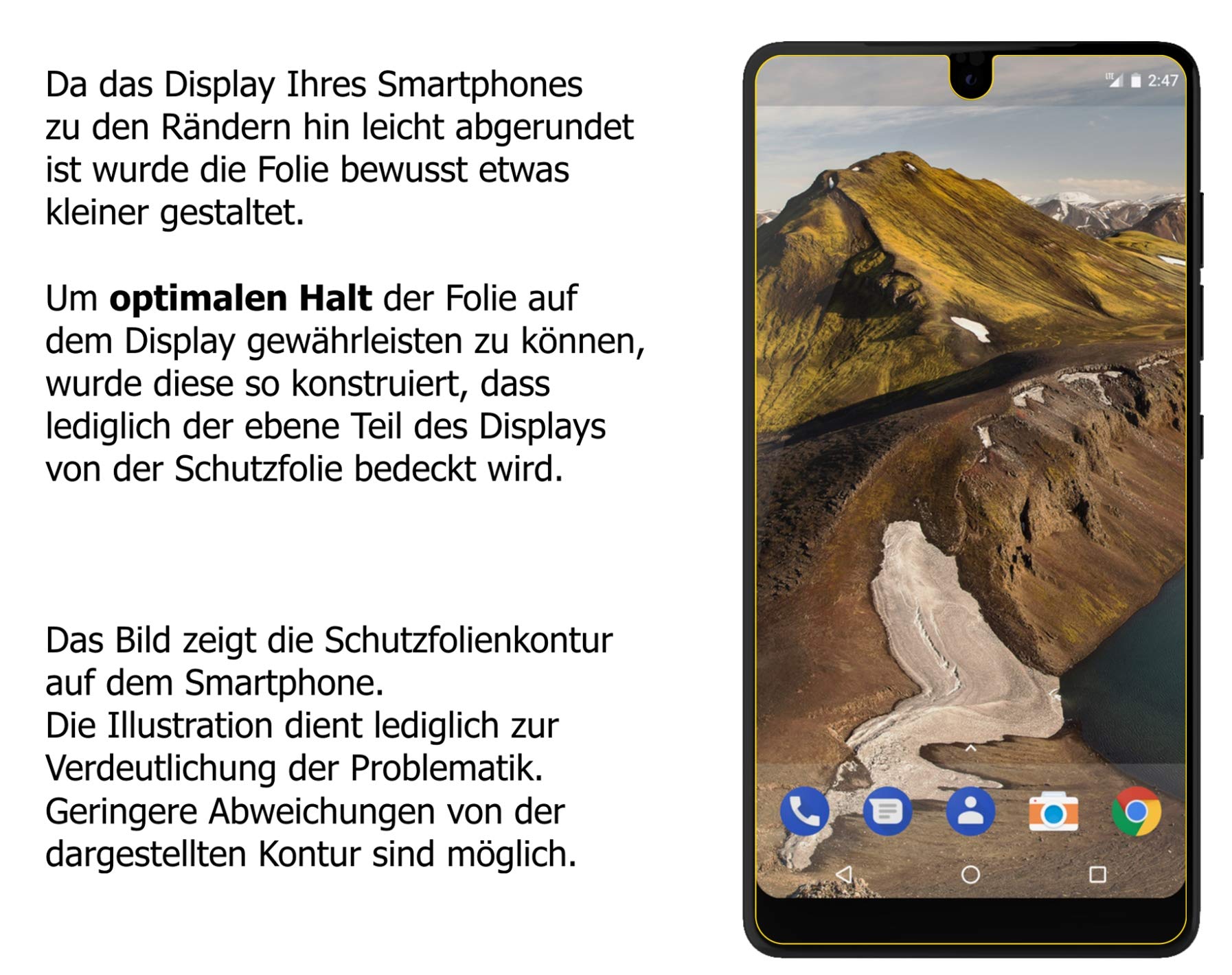 dipos I 2X Pellicola Protettiva Compatibile con Elephone PX PRO Pellicola di Protezione Cristallo