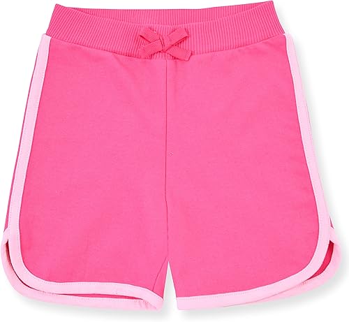 Miniatura 4 de Studio 3 Paquete de 3 pantalones cortos para niñas, pantalones cortos de algodón con diseño de delfín de rizo francés para niñas, sala de estar,