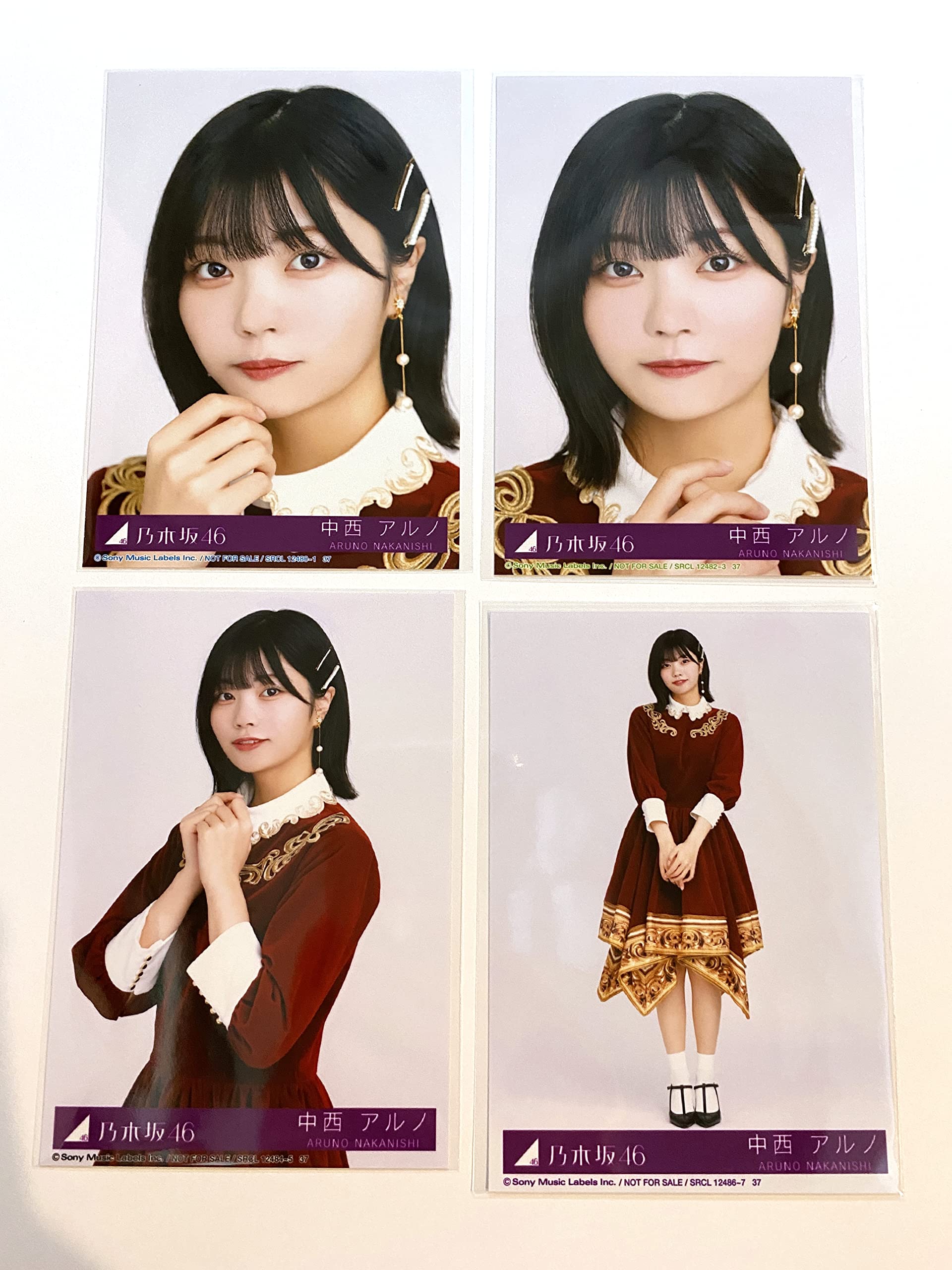 乃木坂４６ 生写真『熱狂の捌け口』中西アルノ　サイン入り 乃木坂46 生写真『熱狂の捌け口』中西アルノ サイン入り