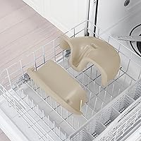 Vista 11 de Ingenuity Asiento base para bebé 2-en-1 con bandeja auto-guardable para alimentación y piso - Cashmere