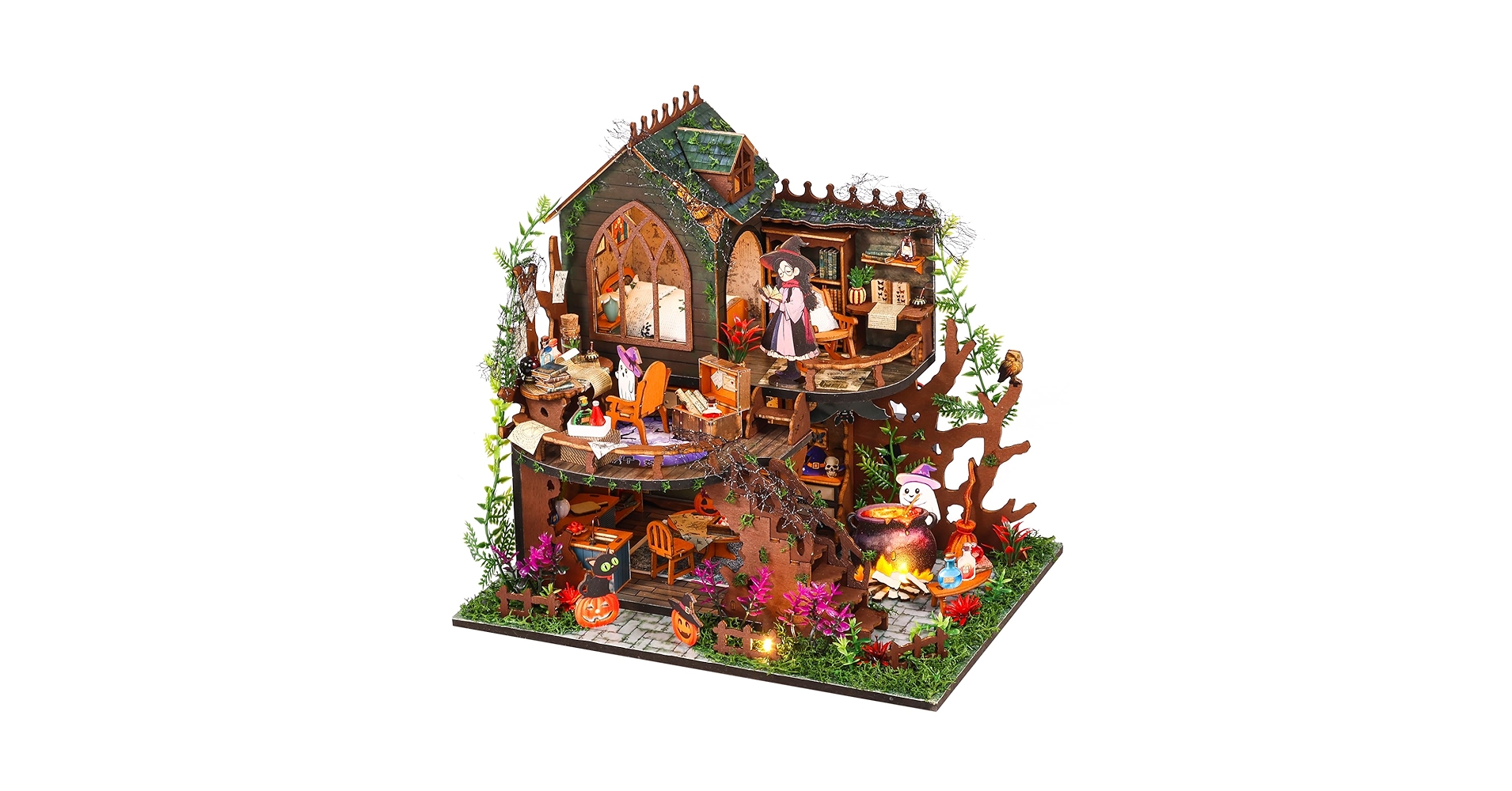 Amazon | Shuiling ドールハウス ミニチュア 手作りキット