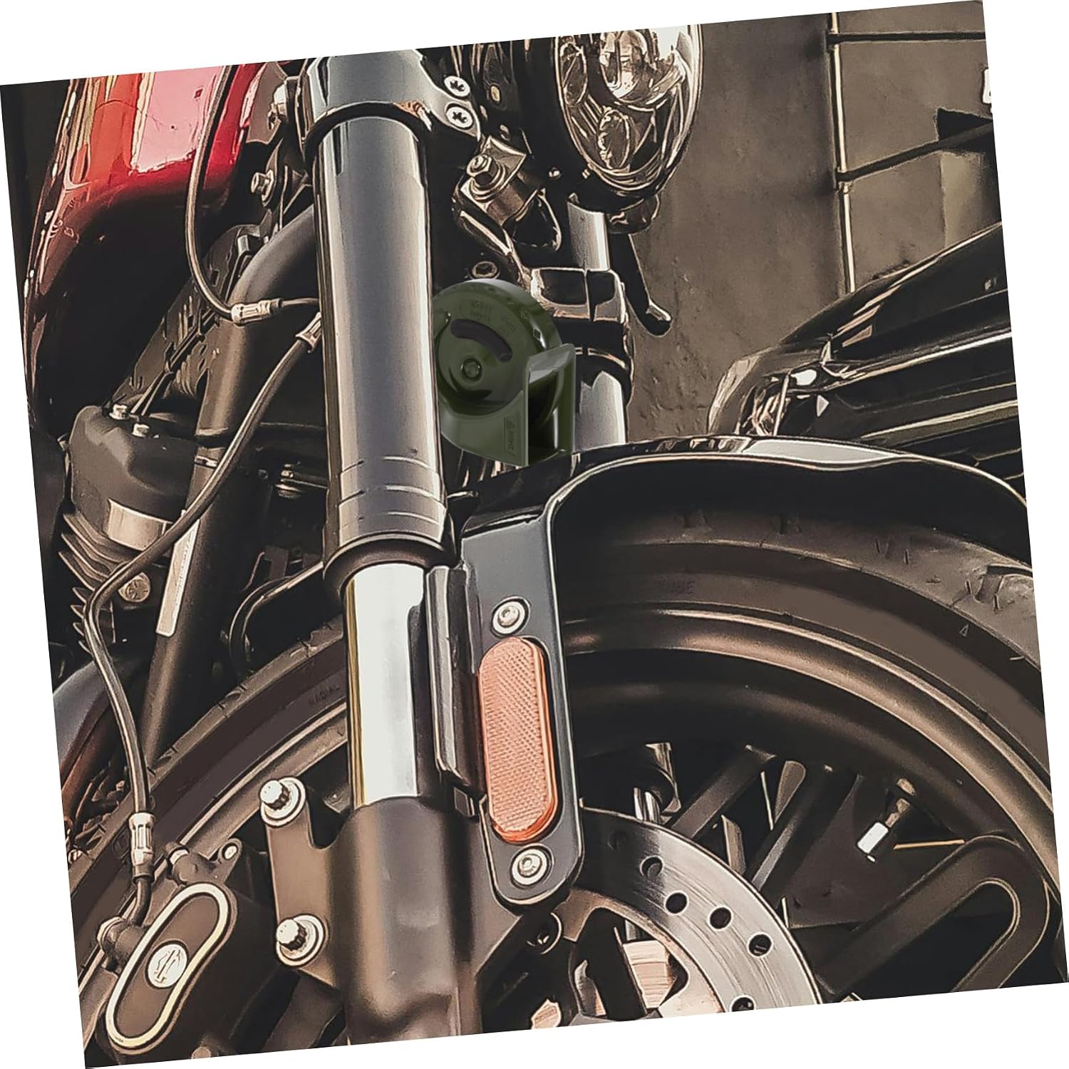 Motorcycle Waterproof 12v Loud Snail Horn for Scooter Electric Bike Sturdy Replacement Part for Motorbike Safety