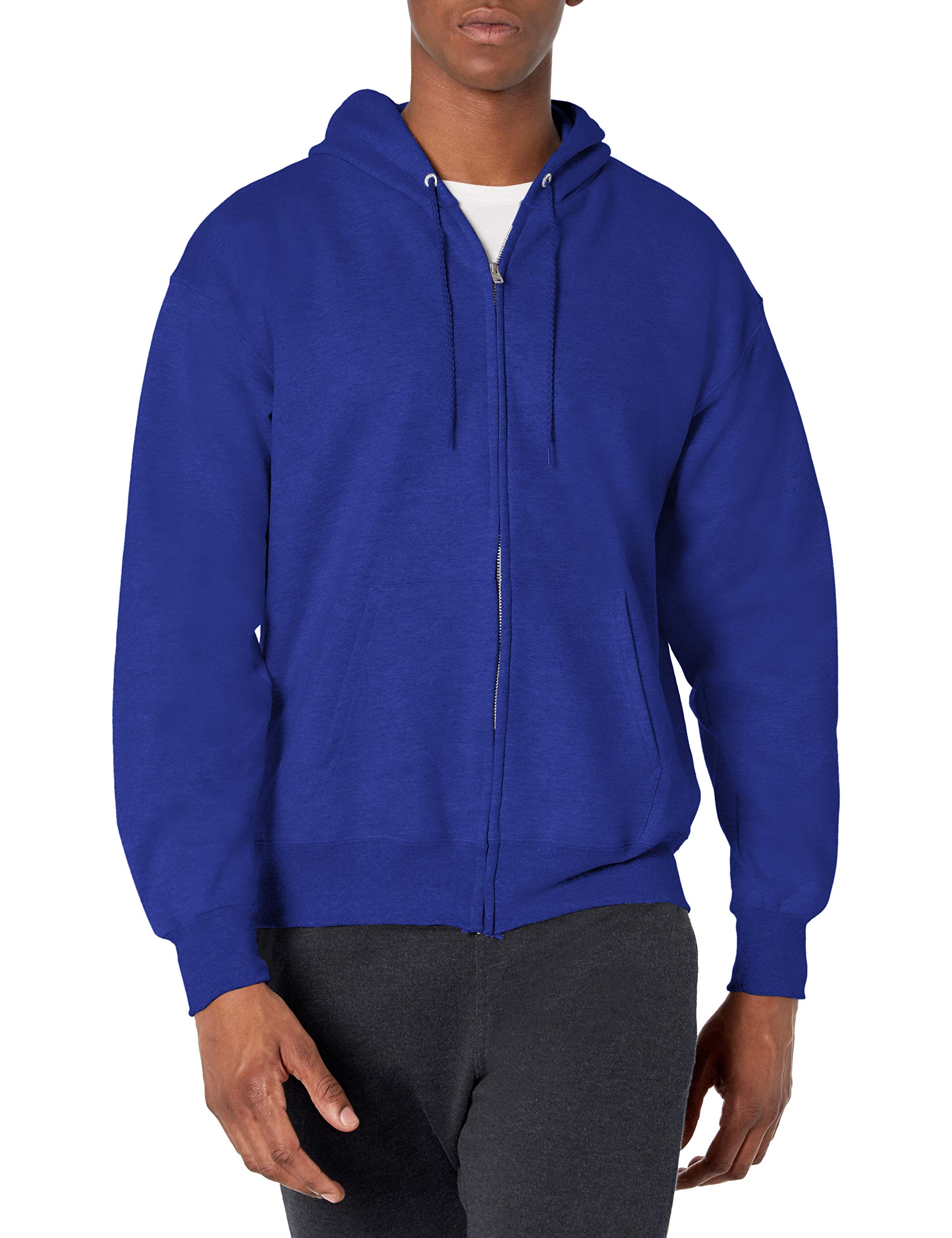 Hanes Bluza męska z kapturem, Deep Royal, XL
