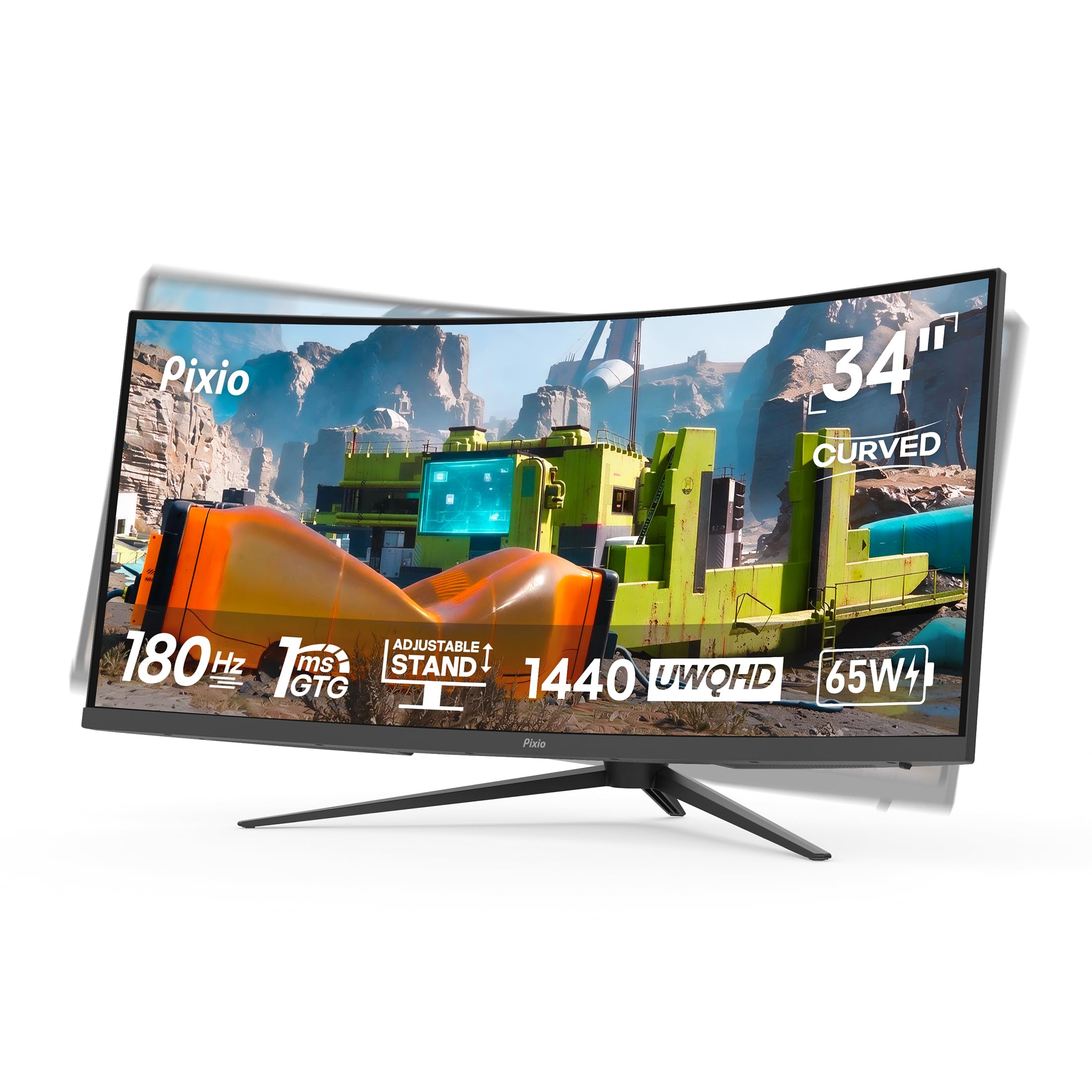 Amazon.co.jp: Pixio PXC348C Neo 34インチ 180Hz リフレッシュレート