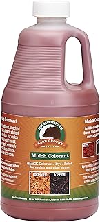 Just Scentsational Bare Ground Solutions MC-64R Bark Mulch Colorant, 64 oz, Red