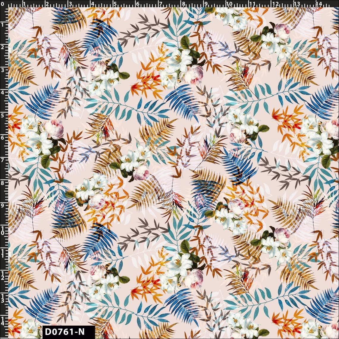 100% Combed Cotton Printed Quilting Fabric by The Yard – Soft & Breathable | Perfect for Quilts, Clothing, Accessories, Blankets, Home Decor, Crafts & DIY