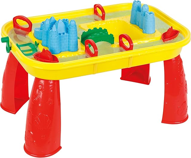Laeto Summer Time Days Extra Large Sand And Water Outdoor Garden Play Table For Kids And Toddlers