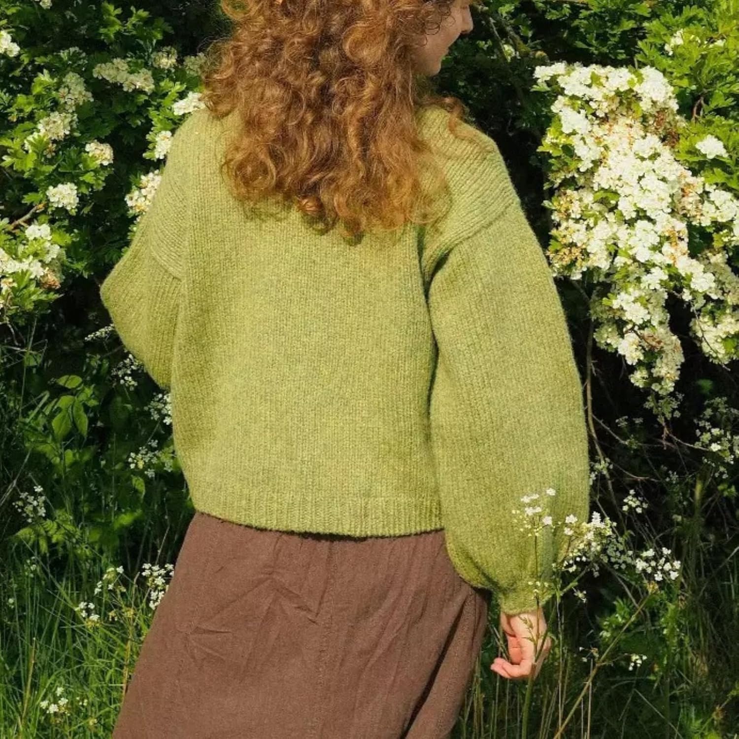 Women's Oversized Sweater Whimsy Twee Funky Ladybug Print Whimsical Y2K Knit Sweaters Pullover Whimsigoth Clothes