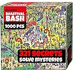 QUOKKA 1000 Piece Puzzle for Adults and Teens - Animal Bash Adult Jigsaw Puzzles with Hidden Secrets & Audio Story - Detailed Visual Puzzle Game for Focus & Relaxation with Twist - FSC Certified Gift