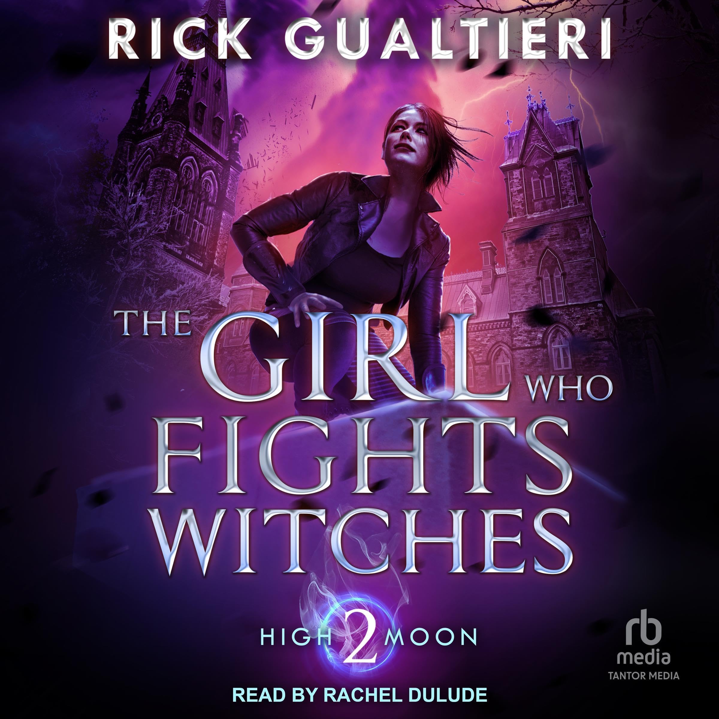 Cover art for The Girl Who Fights Witches
