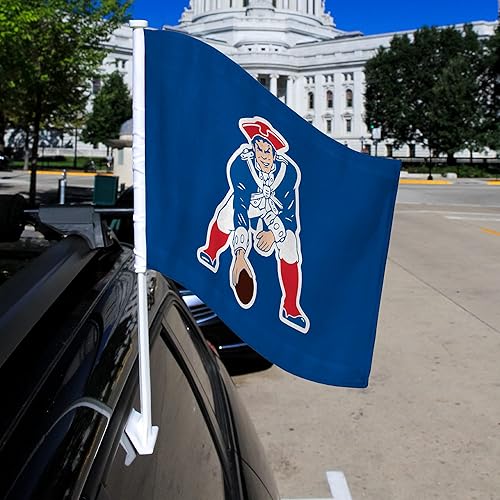 Vista 129 de Rico Industries NFL - Bandera de doble cara para automóvil, accesorio para auto