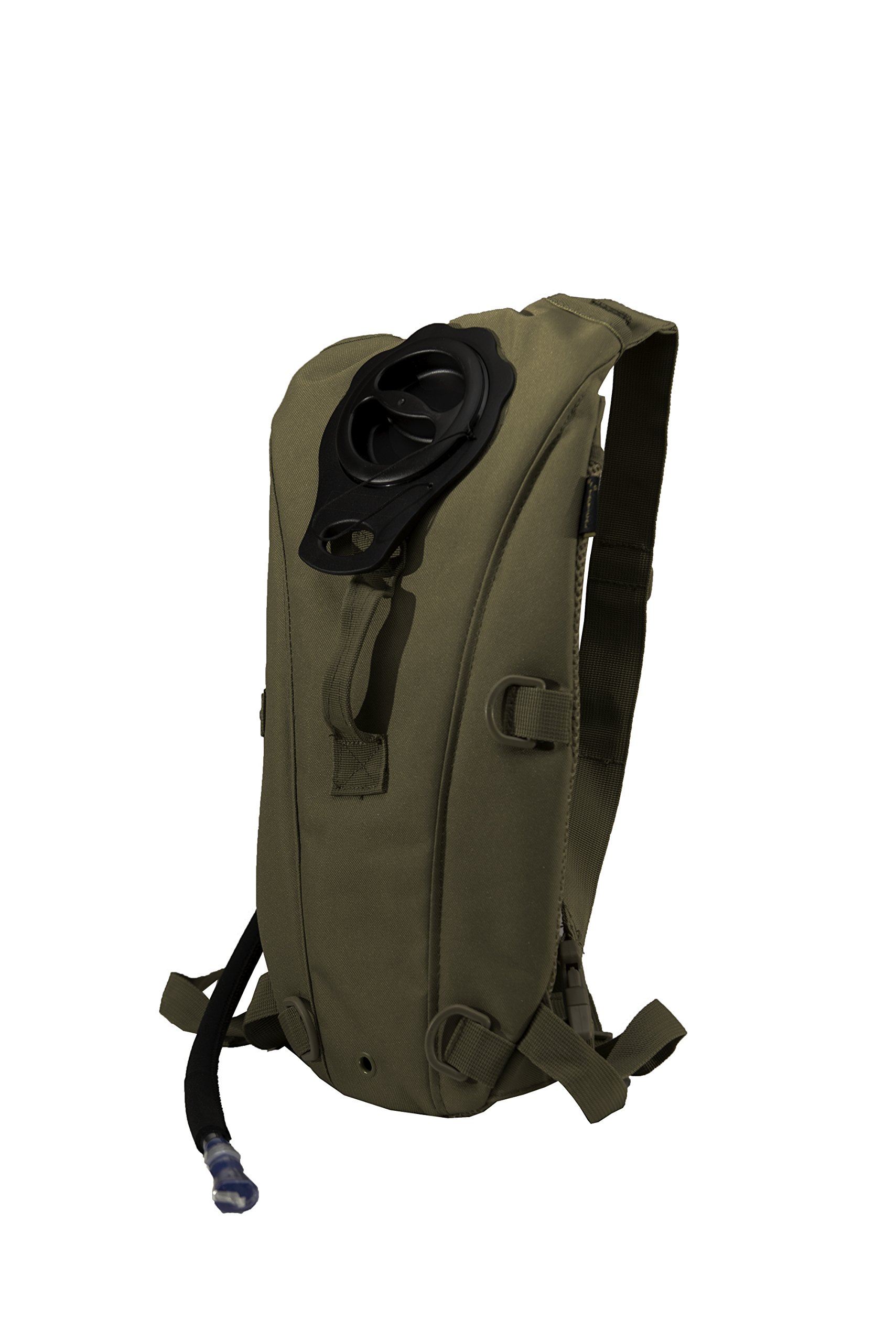 World Famous Sports 3-Liter Hydration Backpack, Olive, 3 L