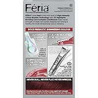 Vista 228 de L'Oreal Paris Feria Tinte permanente brillante multifacético, 721 Dusty Mauve, paquete de 1 10 negro azabache (negro más negro)