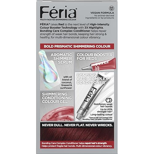 Vista 227 de L'Oreal Paris Feria - Tinte permanente multifacético y brillante, Extreme Platinum (rubio platino extremo), paquete de 1