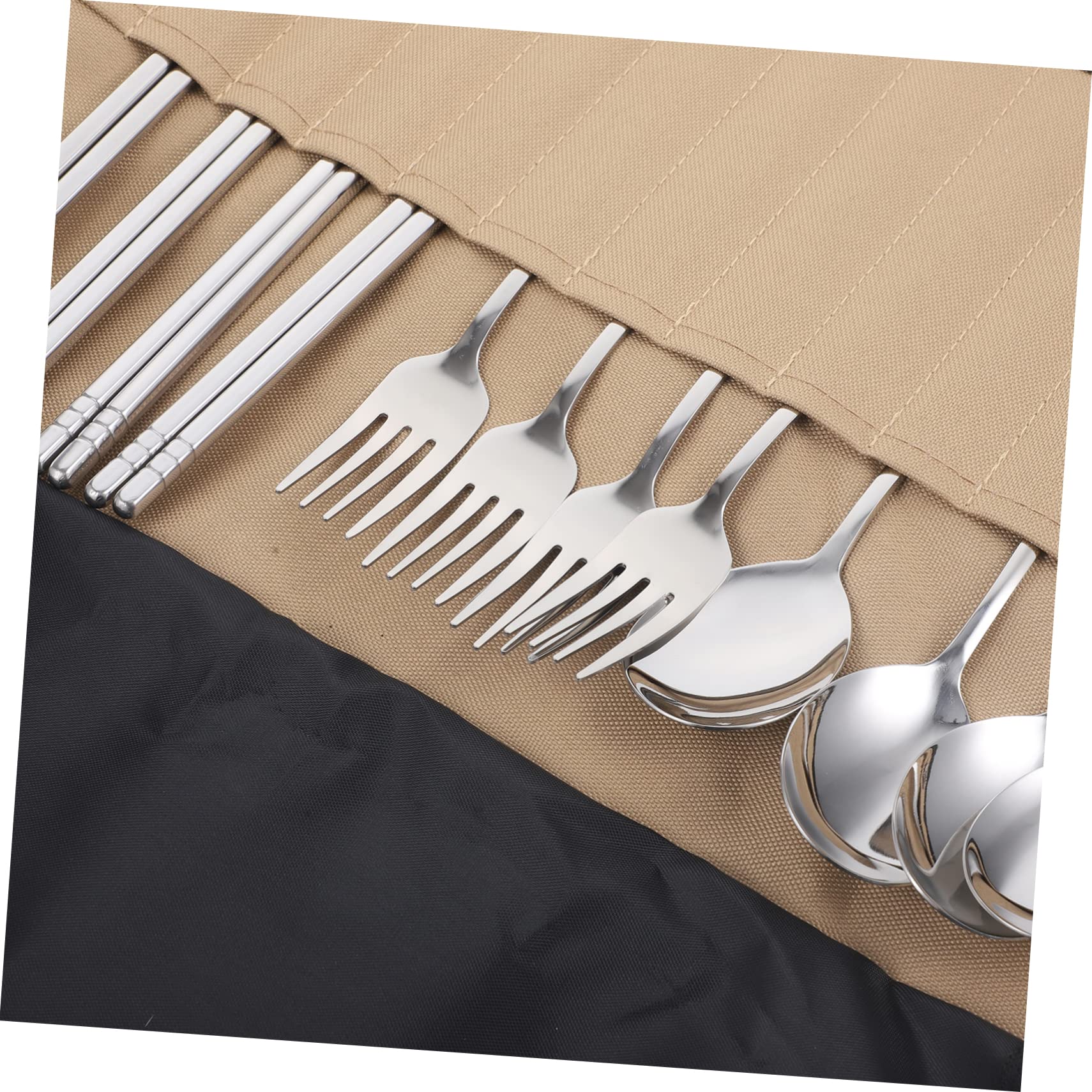 Happyyami 1set Utensili Nylon Kit Portatile Per Picnic Organizer Per Escursioni e Attività Outdoor Include Bacchette e Barbecue