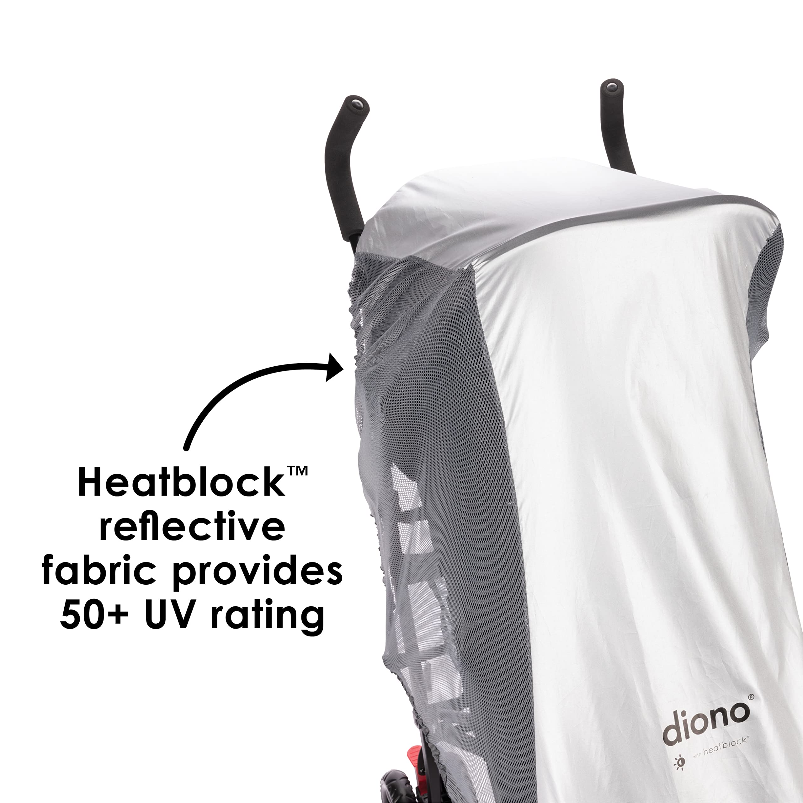 Diono Protection Du Soleil Et Insecte Tulle Gris Rakuten