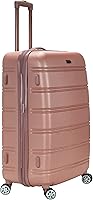Vista 146 de Rockland Melbourne - Maleta de viaje, rígida y expansible, con ruedas giratorias, Champán