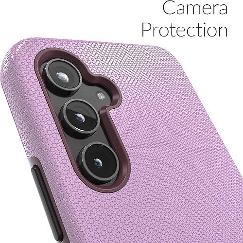 Miniatura 3 de Crave Doble Guardia Para Samsung Galaxy A54 Caso, Protección A Prueba De Golpes Funda De Doble Capa Para Samsung Galaxy A54 - Lila
