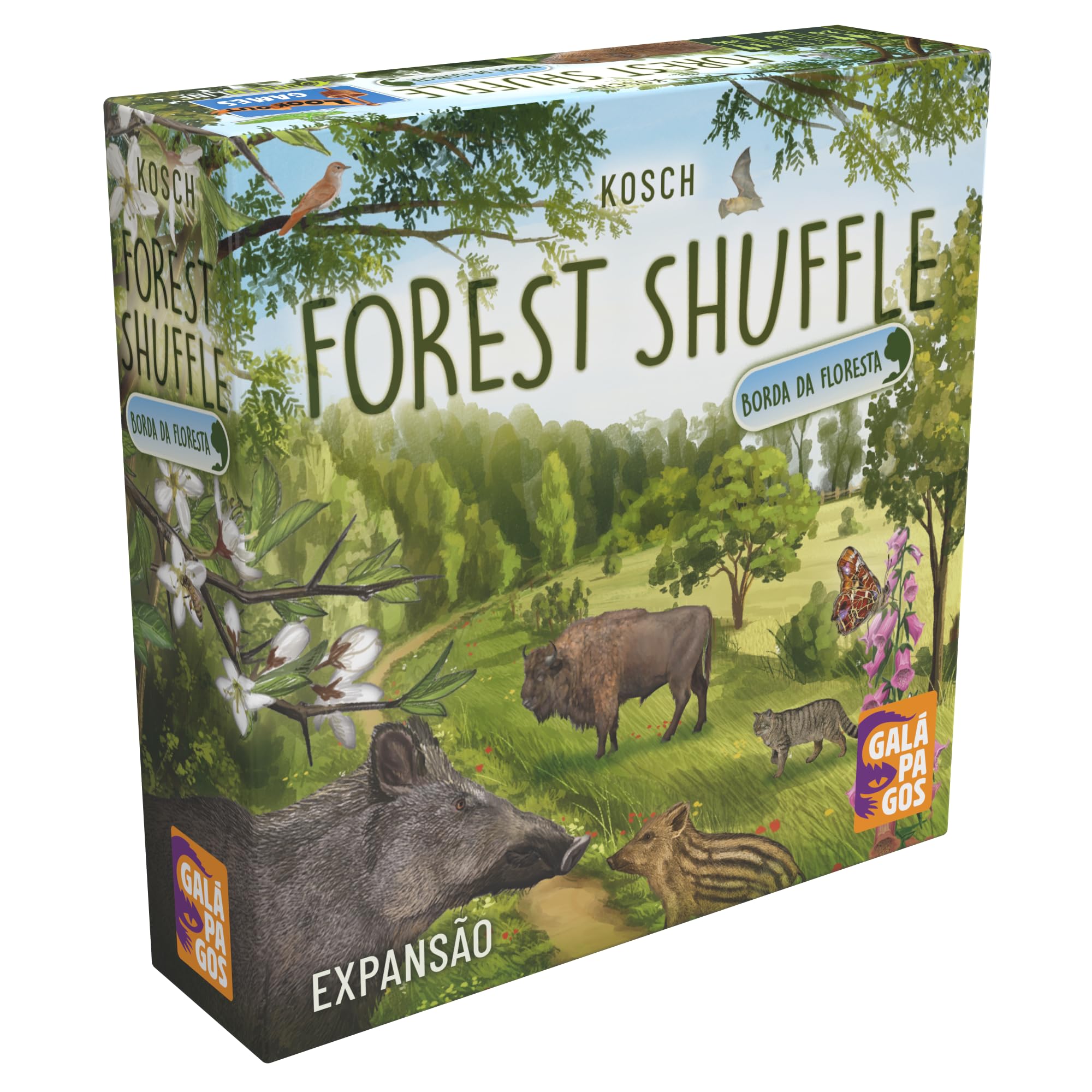 Asmodee,Forest Shuffle:Borda da Floresta(Expansão),Para Gamer