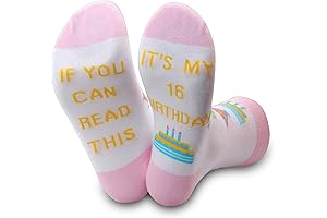 Sweet 16 Birthday Socks: A Memorable Milestone Gift
