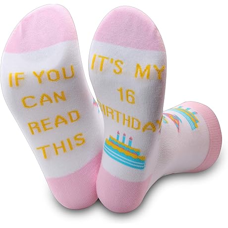 Sweet 16 Birthday Socks: A Memorable Milestone Gift
