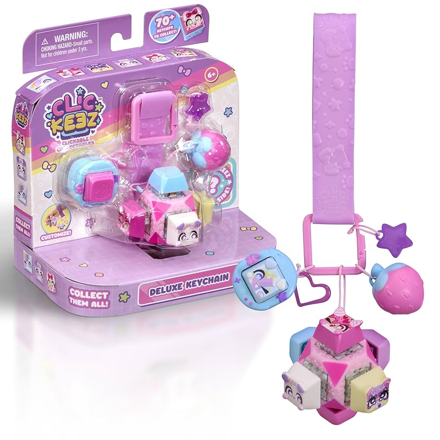 Amazon.com: Clickeez Deluxe Keychain Fidget Cube