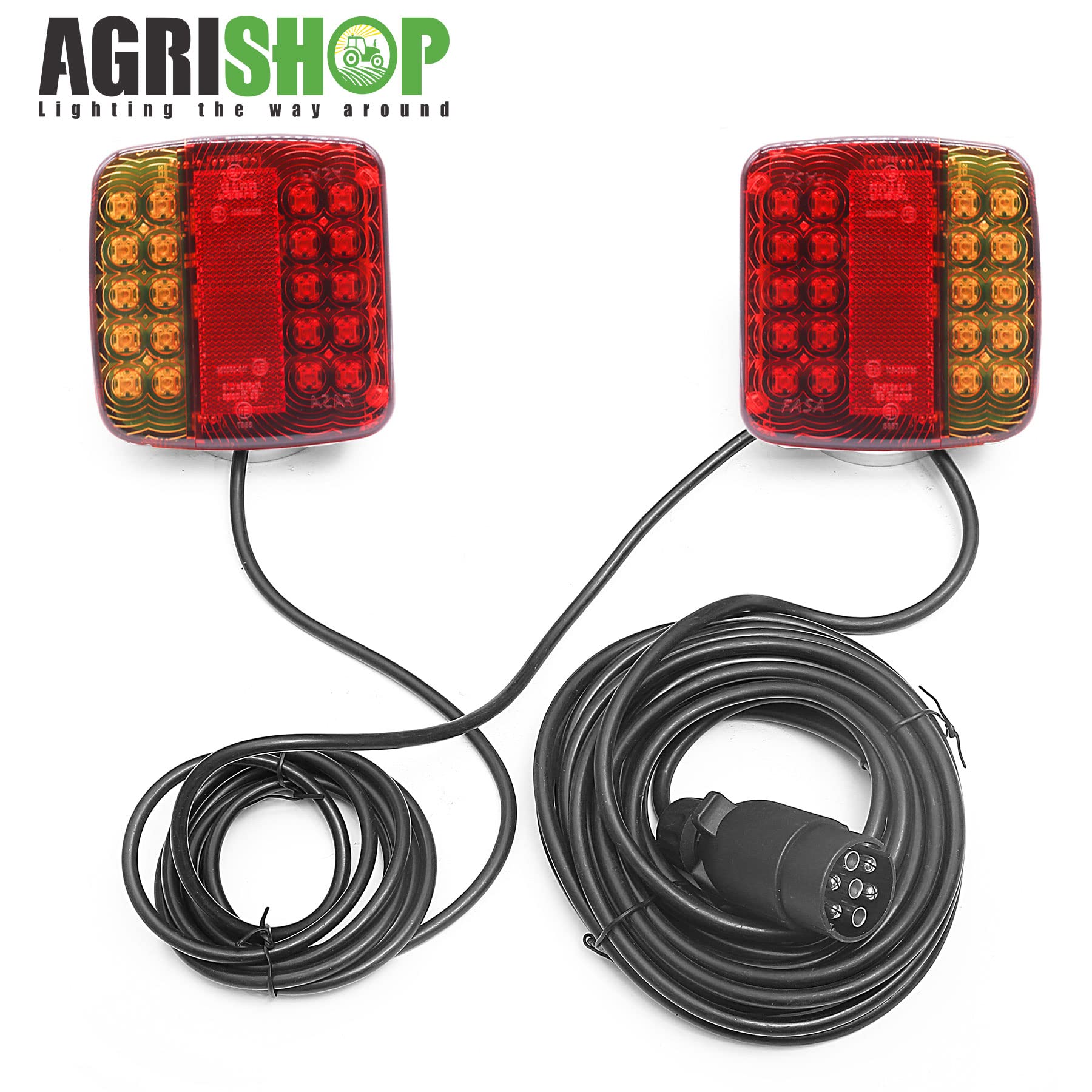 Luci Per Rimorchio 12V PROZOR - 18 LED Con E11, Impermeabili IP65, Con Riflettore E Cavo 7,5m - Foto 7